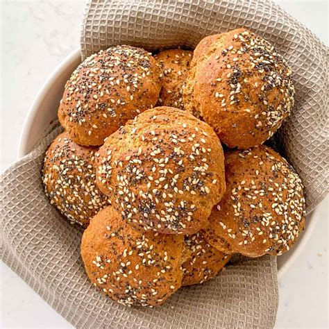 Whole Wheat Vegan Burger Buns This Healthy Kitchen