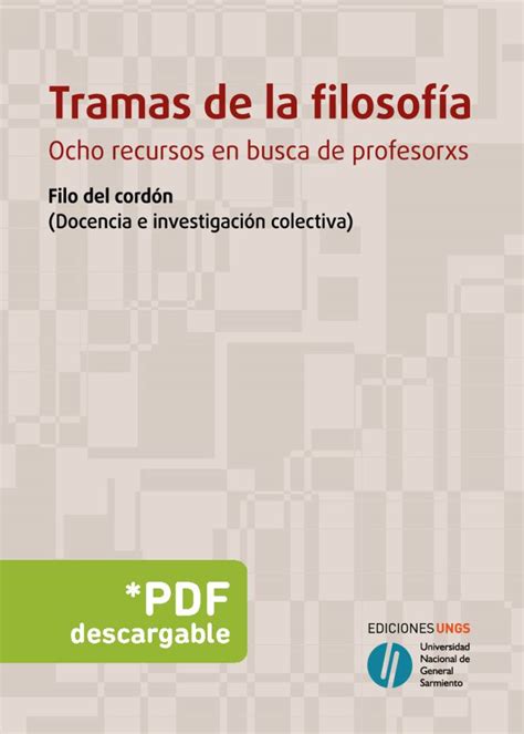 TRAMAS DE LA FILOSOFÍA Libremos