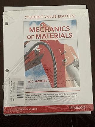 Mechanics Of Materials Modified Mastering Engineering With Pearson