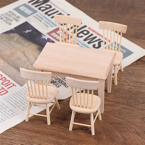 Juego De Mesa De Comedor Y Silla Modelo Casa De Mu Ecas En