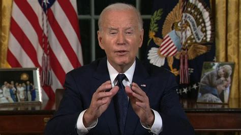 Joe Biden brands Hamas and Vladimir Putin 'sick' in Oval Office address ...