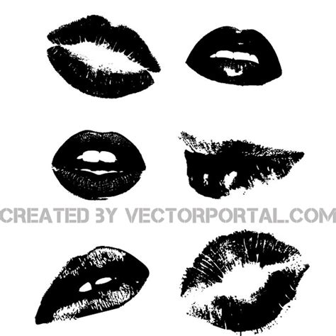 Pop Art Lips Free Vector Lipstutorial Org