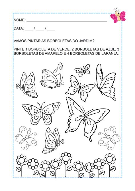 Borboleta Atividades Sobre A Primavera Atividades Sobre Atividades