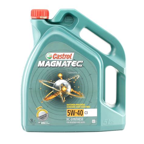 Motorolja CASTROL Magnatec C3 5W40 5l 14F9D0 AUTODOC Pris Och Recension