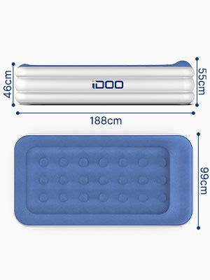 Idoo Matelas Gonflable Place Lit Gonflable Avec Pompe Lectrique