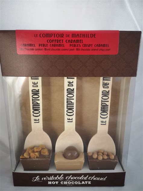 Le Comptoir De Mathilde Coffret Hot Chocolate Caramel G Picerie