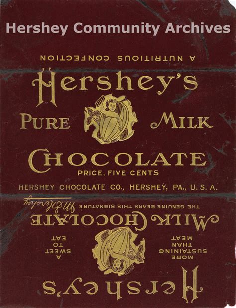 Hershey’s Milk Chocolate: Bar Wrappers Over the Years – Hershey ...