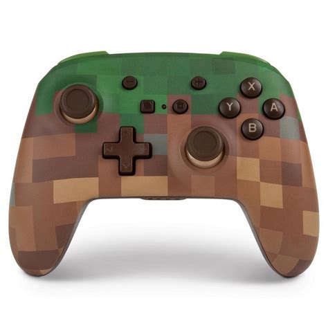 PowerA Enhanced Wireless Controller for Nintendo Switch Minecraft ...