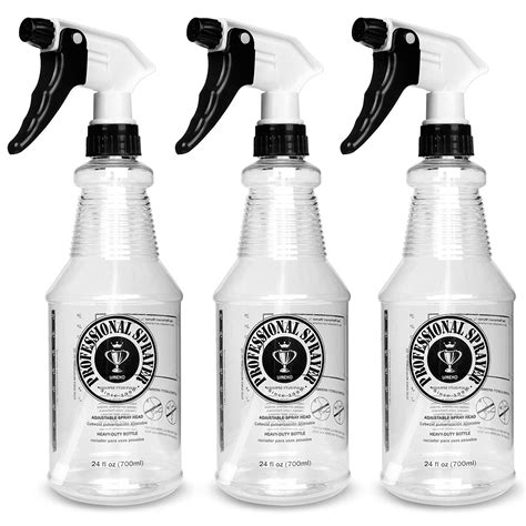 Plastic Spray Bottle Oz Pack For Cleaning Solutions Car