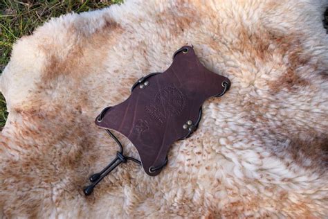 Leather archery arm guard | Etsy