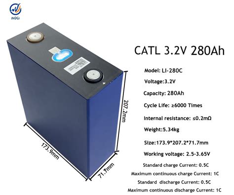 CATL Lifepo4 320ah Grade A 3 2V 320Ah Prismatic Lfp Lithium Iron