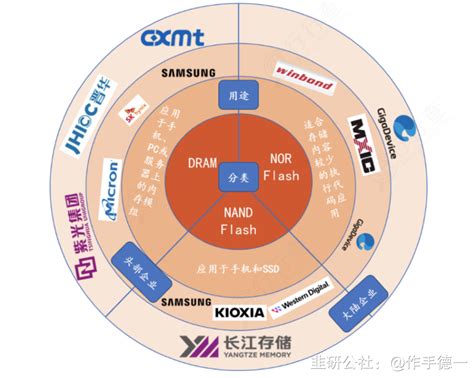 存储芯片：国产替代核心环节，产业格局及其概念股梳理 韭研公社