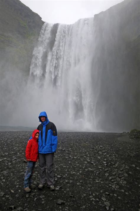 La Douche Forc E De La Cascade Sk Gafoss Voyage Hors Saison