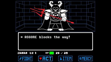 TS Underswap Demo Asgore Boss Fight Pacifist YouTube