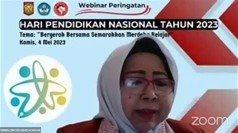 Webinar Peringatan Hari Pendidikan Nasional Tahun 2023 Youtube