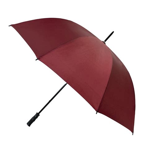 Budget Maroon Umbrella / Budget Golf Umbrella - Umbrella Heaven