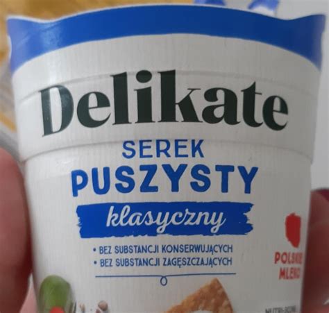 Serek Puszysty Klasyczny Delikate Kalorie Kj A Nutriční Hodnoty