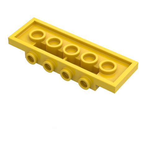 Lego Yellow Plate X X With Studs On Side