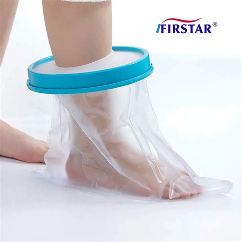 Adult Foot Cast Covers for Shower Waterproof Shower Bandage and Cast ...