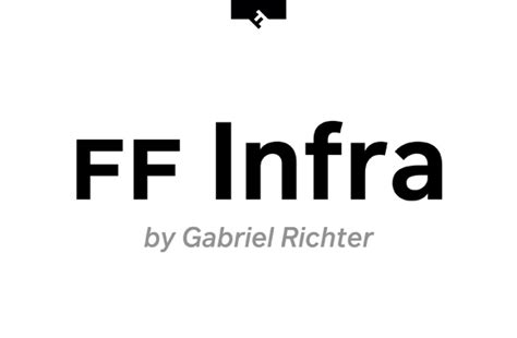 Font News New Font Release Fontfont Released Ff Infra Designed By