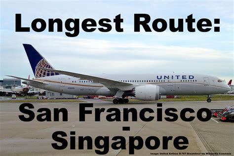 United Airlines: San Francisco To Singapore Nonstop Will Be Longest ...