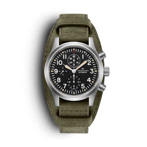 Hamilton Khaki Field Chrono Watch | Uncrate Supply