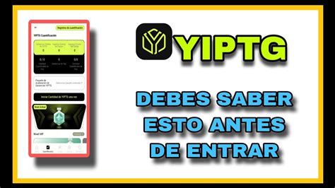 Yiptg Plataforma De Inversion Con Sistema Vip Tareas Y Referidos Youtube