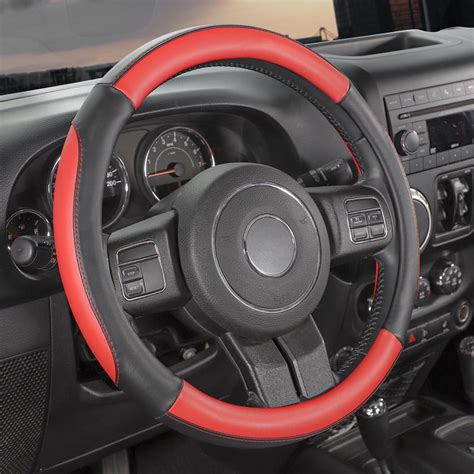 SEG Direct Car Steering Wheel Cover Large Size For F150 F250 F350 Ram