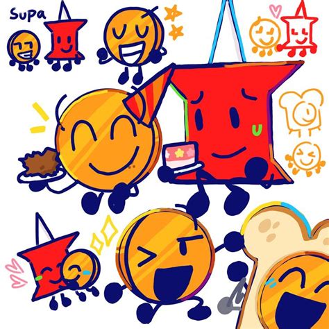 ⭐️🌟 Coiny Bfb 🌟 In 2023 My Themes Cute Art Character Design