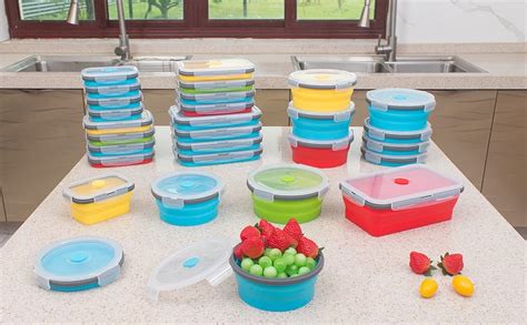 Amazon Collapsible Food Storage Containers With Lid Bundle Of