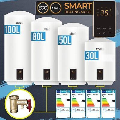 Aquamarin Elektro Smart Warmwasserspeicher L Boiler Kw