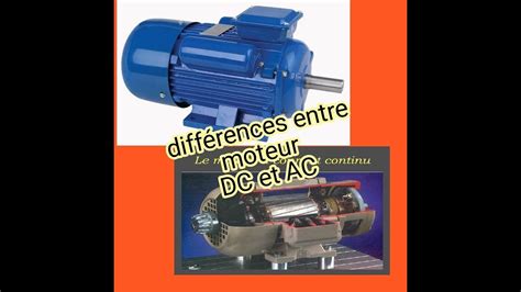 Les differences entre le moteur à courant continu et le moteur à