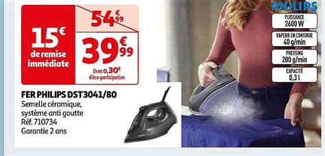 Promo Fer Philips Chez Auchan ICatalogue Fr