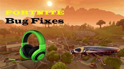 Fortnite How To Fix Audio Glitch And Visual Bugs YouTube