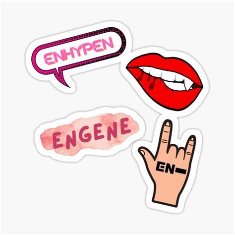 Pack Enhypen Stickers For Sale Cute Stickers Stickers Fruit Costumes