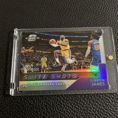 Yahoo Lebron James Panini Contenders Optic