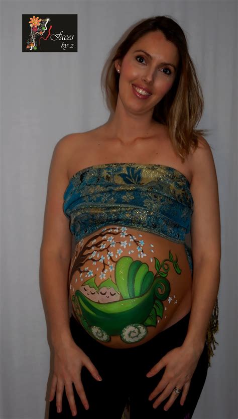 Magnifique Découvrez le Belly Painting des futures mamans