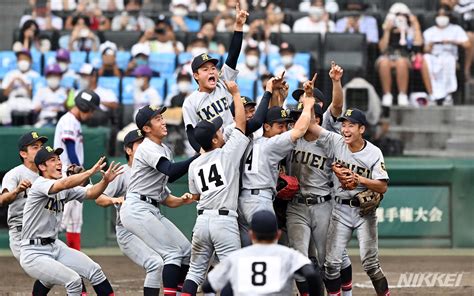 日経 写真映像 On Twitter 【仙台育英が初優勝】 全国高校野球選手権大会の決勝で、仙台育英（宮城）が8ー1で 下関国際（山口