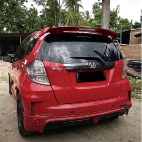 Jual Bodykit Add On Dan Side Skirt Honda Jazz Ge Grt Duraflex Bodykit