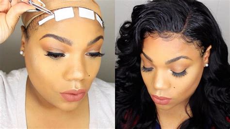 How To Install Frontal With And Without Glue