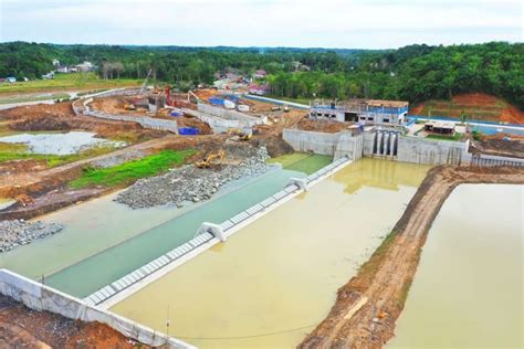 Kementerian Pupr Mempercepat Penyelesaian Pembangunan Bendungan Sepaku