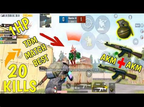 Tdm Gameplay Pubg Mobile Tdm Gameplay Video Kills Akm Akm