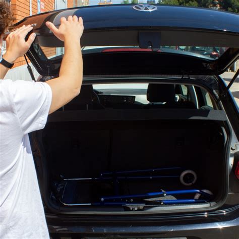 Andador Para Ancianos Plegable Asiento Ruedas Azul M Rida