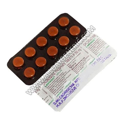 Lariago 250 Mg Chloroquine Dose Side Effects Barnd Name At USA UK