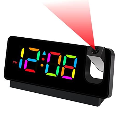 Reviews For Gevaabu Projection Alarm Clock Digital Wall Clock