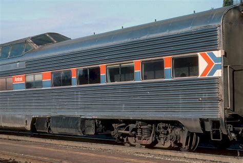 Inside Amtrak Train Observation Car