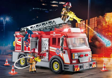 Playmobil City Action 71233 Pas Cher Camion De Pompiers US