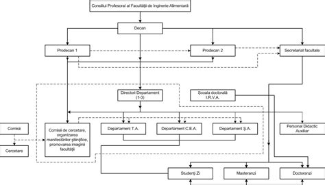 Organigrama Facultatea De Inginerie Alimentar