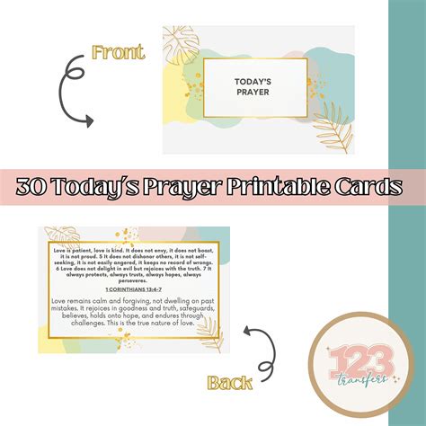 Prayer Cards, Scripture Cards, Encouragement Cards, Bible Verse Cards ...