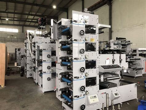 Label Flexographic Printing Machine Label Auto Slitting Machine Wity